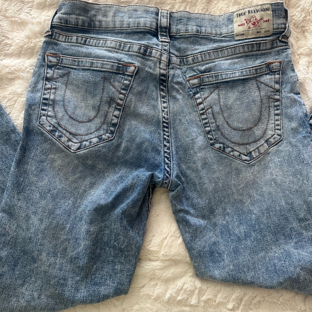 True Religion Geno Straight Denim Jeans size 34 - Picture 10 of 11